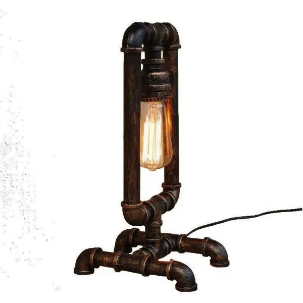 Lampe à Poser Industrielle Rectangulaire
