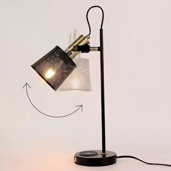 Lampe à Poser Industrielle USB