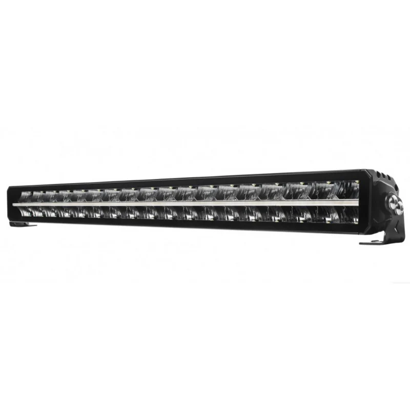 Barre lumineuse à DEL de 32 pouces avec double bande DRL ambre et blanche