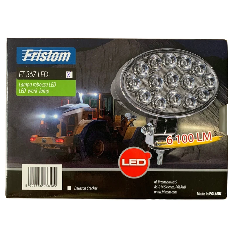 Lampes de travail à LED ovales Fristom / 6000 XNUMX lumens et plus