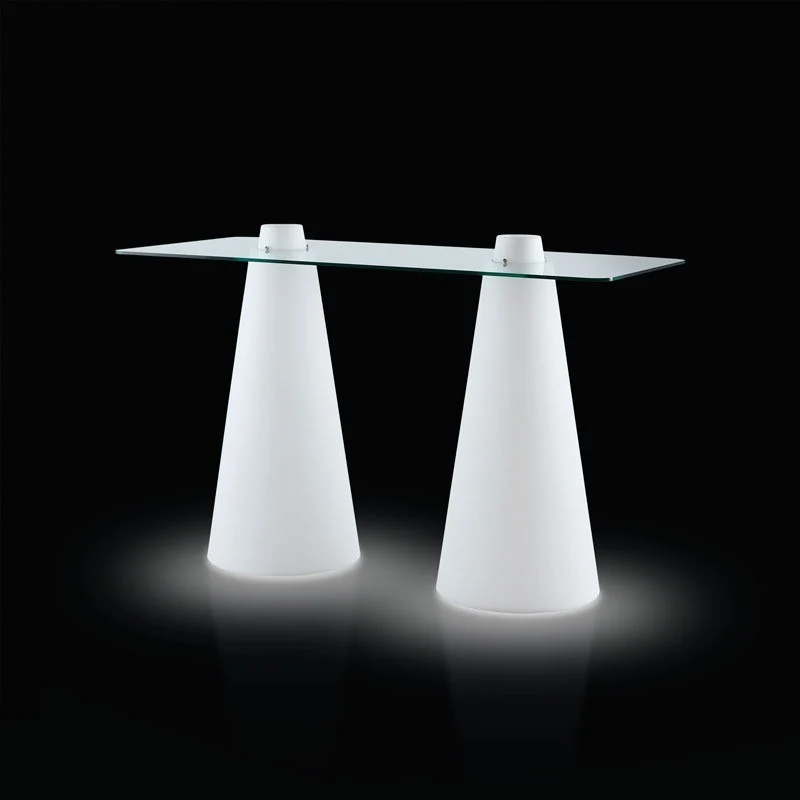 Slide Design Peak Lighted High Table