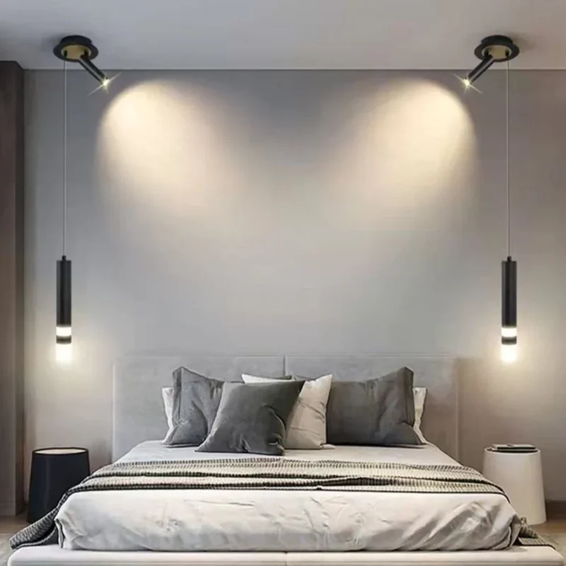 Lustre Design Italien Tubulaire – Doré ou Noir, Toutes les Pièces