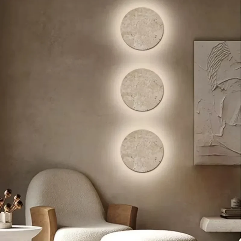 Applique Murale Demi-Lune en Marbre – Éclat Naturel et Authentique