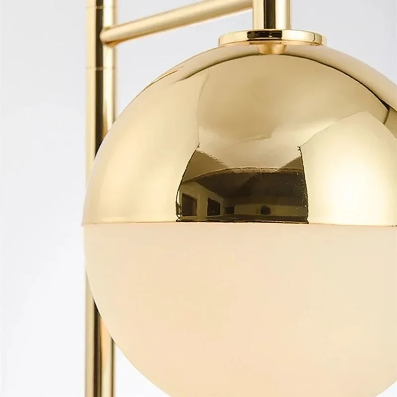 Lampe de Chevet ou Bureau à Led Rustique Doré Punk