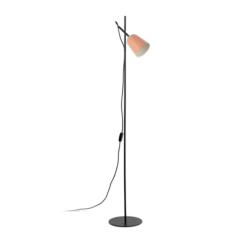 Lampadaire STUDIO rose : Élégance et lumière subtile