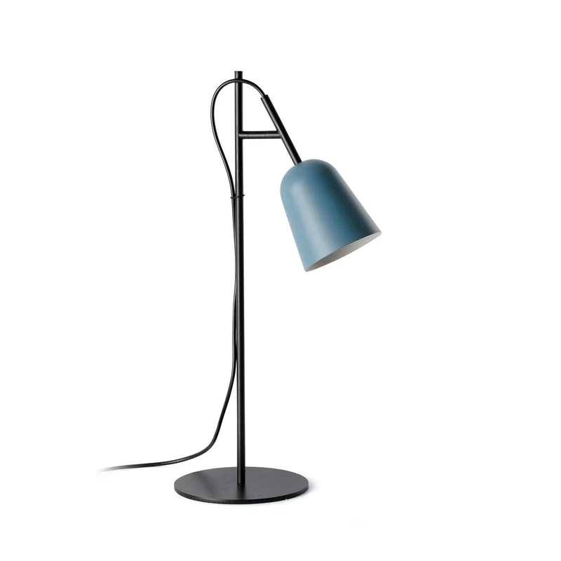 Lampe de table STUDIO bleue: Élégance et luminosité à portée de main!