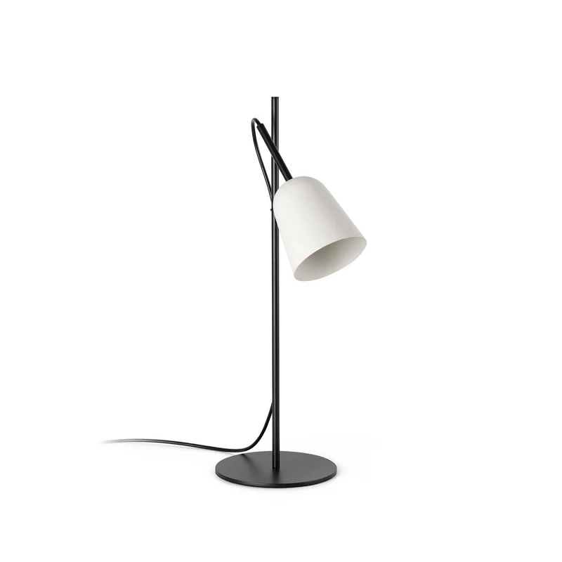 Lampe de table STUDIO blanche : éclairez votre espace avec style