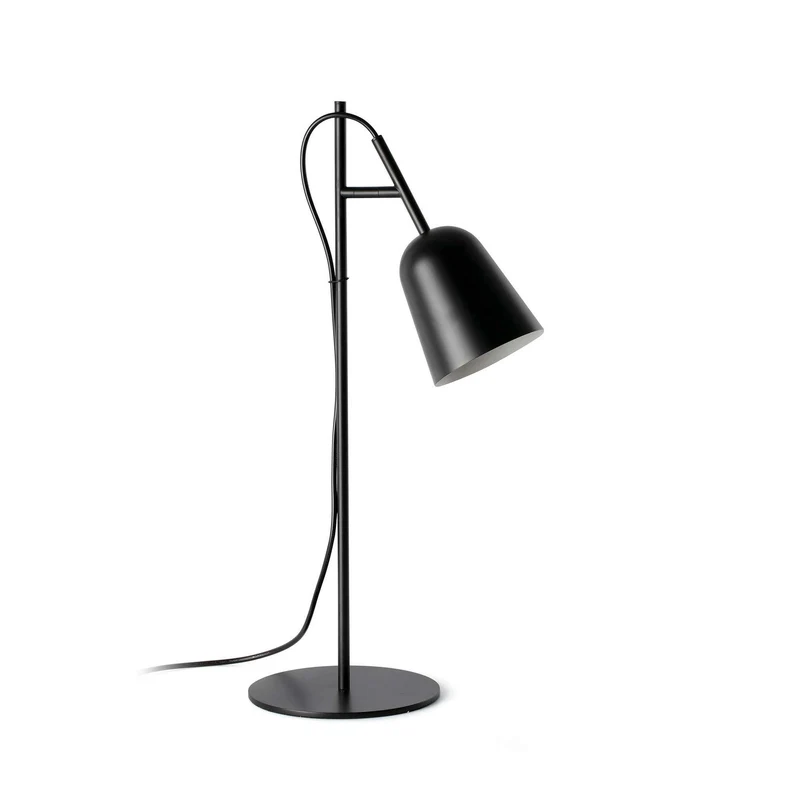 Lampe de table STUDIO noire: Élégance intemporelle