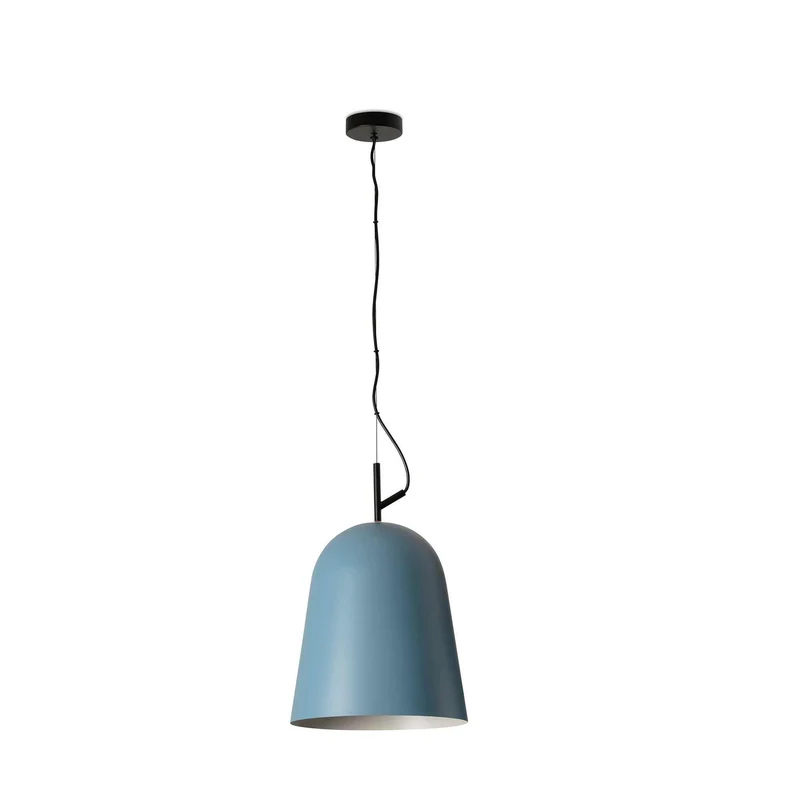 Suspension STUDIO 290 bleue: Élégance illuminée