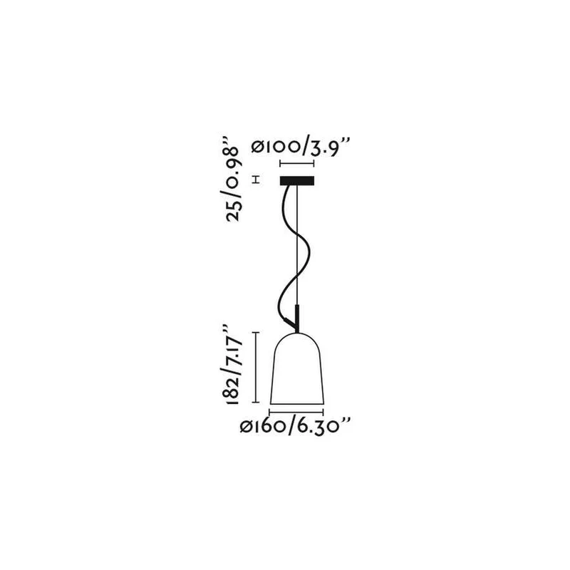Suspension STUDIO 160 rose : élégance et modernité illuminent votre intérieur.