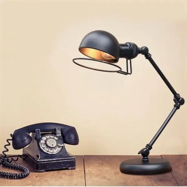 Lampe De Bureau Industrielle Articulée