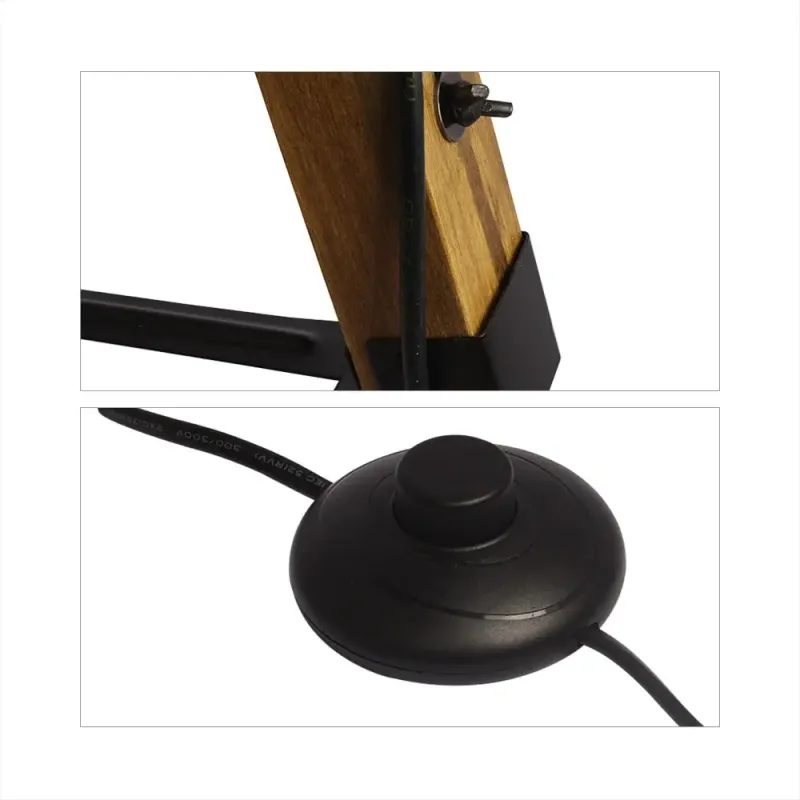 Lampe Industrielle Sur Pied Américaine