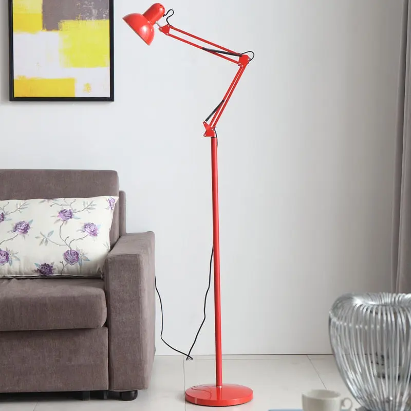 Lampe Industrielle Sur Pied Couleur