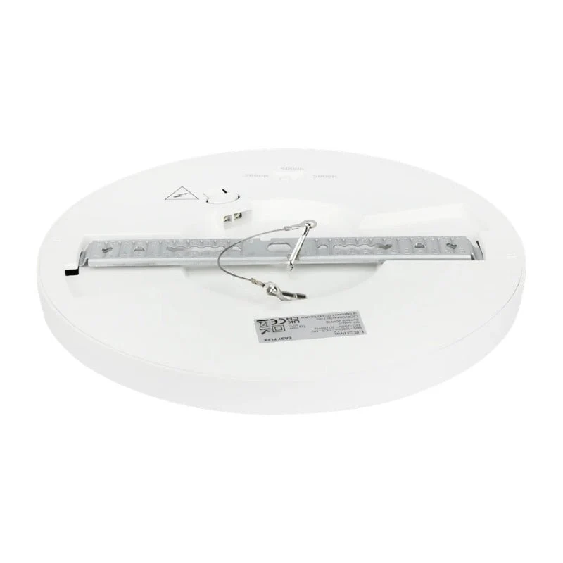 Spot LED Encastrable Rond Montage Réglable 18W 90lm/W ⌀225mm IP20 Blanc CCT avec Détecteur de Mouvement - 3000K/4000K/5000K