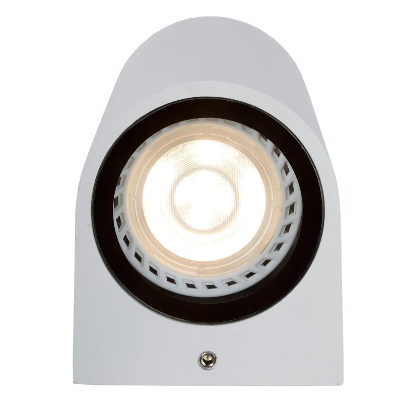Lucide Zaro Half-Round Outdoor Wall Light