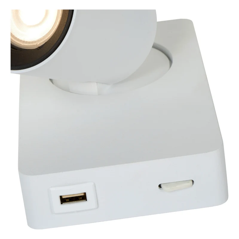 Lucide Nigel Wall Light with USB