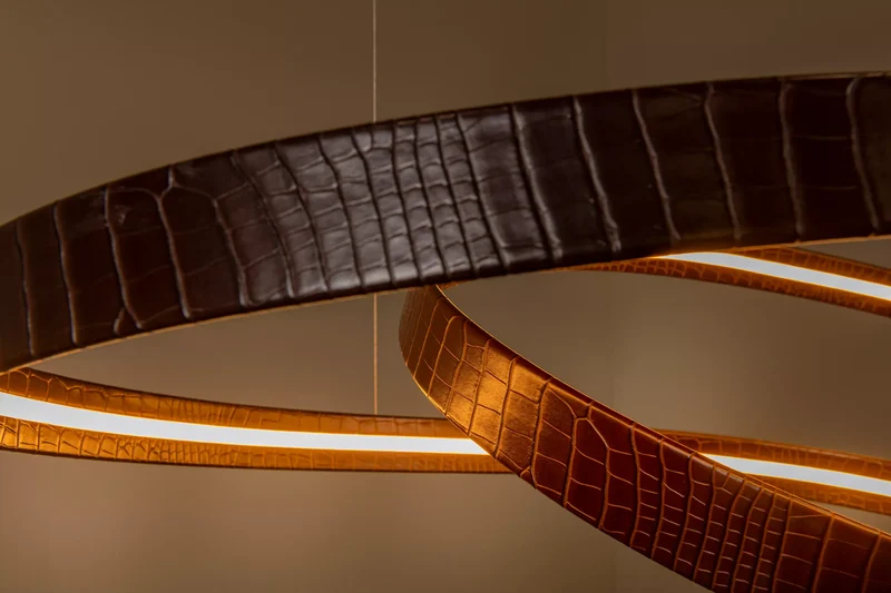 Suspension Filaire Metal Doré
