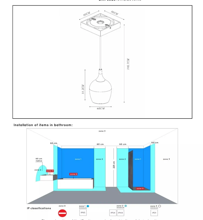 Suspension Gu10