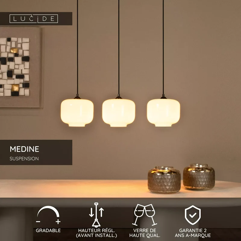 Suspension Luminaire Pour Ilot Central