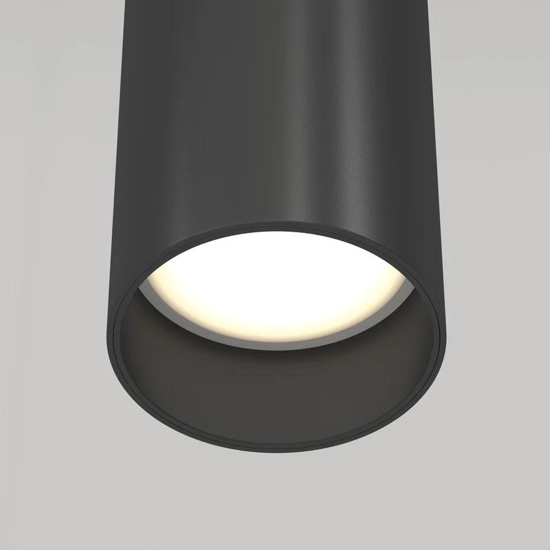 Luminaire Suspendu Industriel Noir