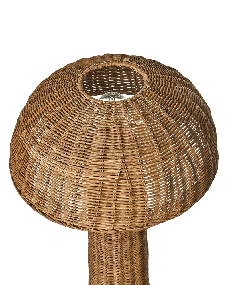 Lampadaire Abat Jour Rotin