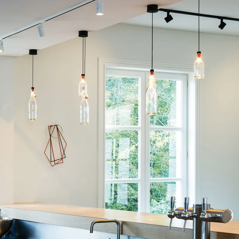 Wever & Ducre Cork Bottle Pendant Lamp