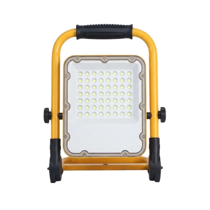 Projecteur LED SMD Rechargeable 20W IP65 JAUNE