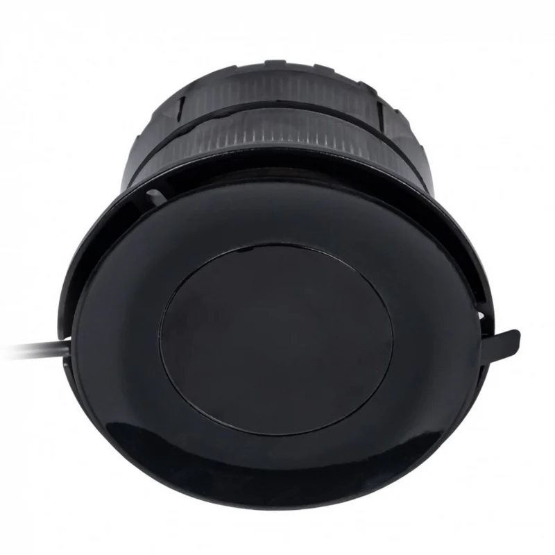 Balise LED à lentille foncée avec base magnétique et support à boulon