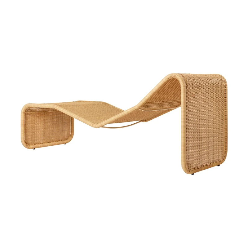 Gubi P3S Outdoor Chaise Longue