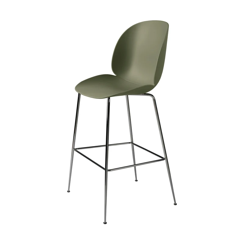 Gubi Beetle Bar Chair Un-Upholstered