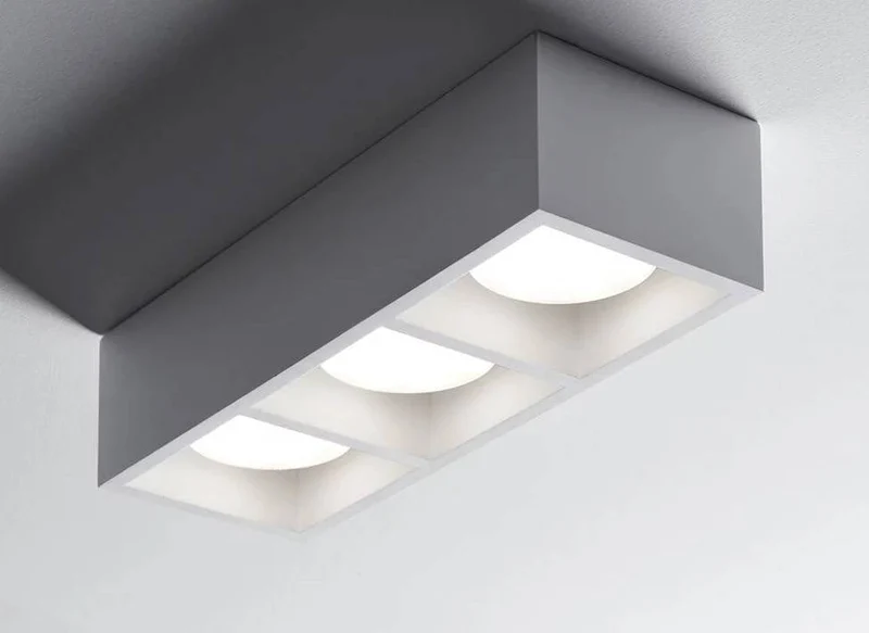 Spot en saillie MYLASA-3 plâtre
