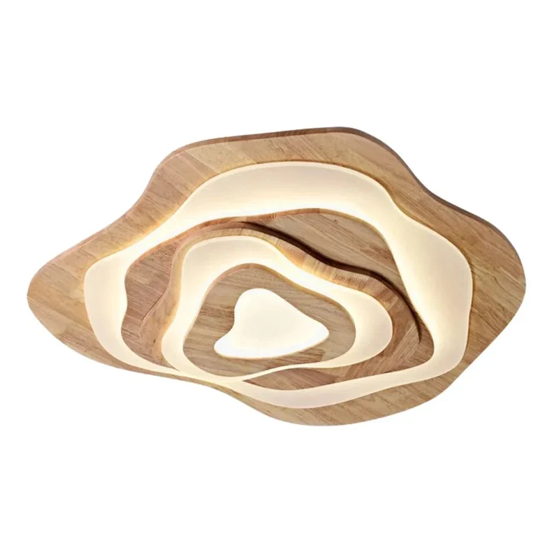 Plafonnier Led en Bois Nuage Botimi