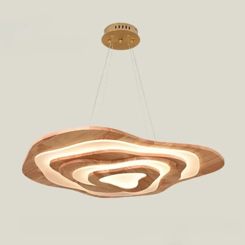 Plafonnier Led en Bois Nuage Botimi