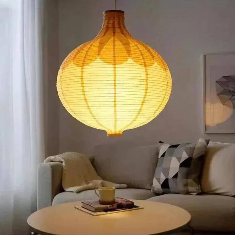 Suspension Boule Papier Wicker