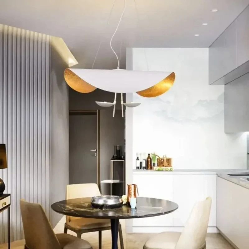 Lustre Design Moderne à Led Arc de Cercle