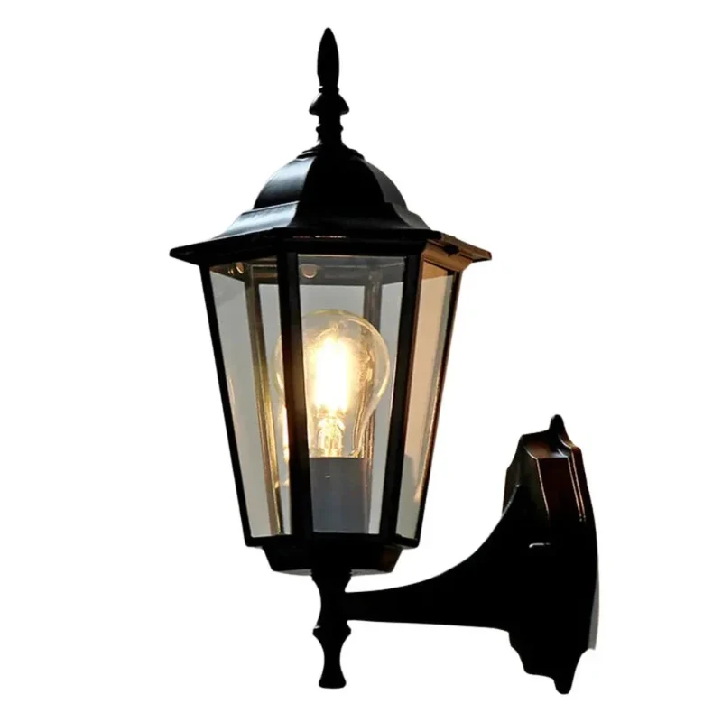 Applique Murale Extérieure Étanche à Lumière Led Vintage en Aluminium