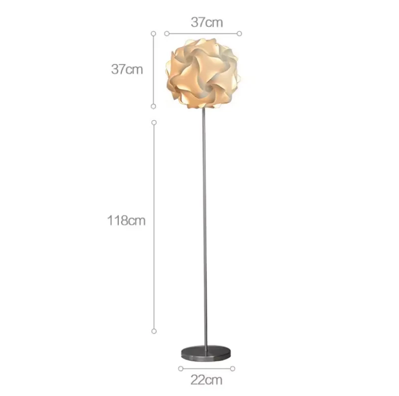 Lampadaire Design Moderne à Led en Forme de Fleurs