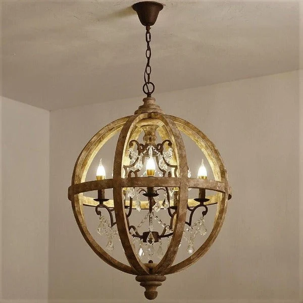 Suspension Industrielle Luxueux Tressage