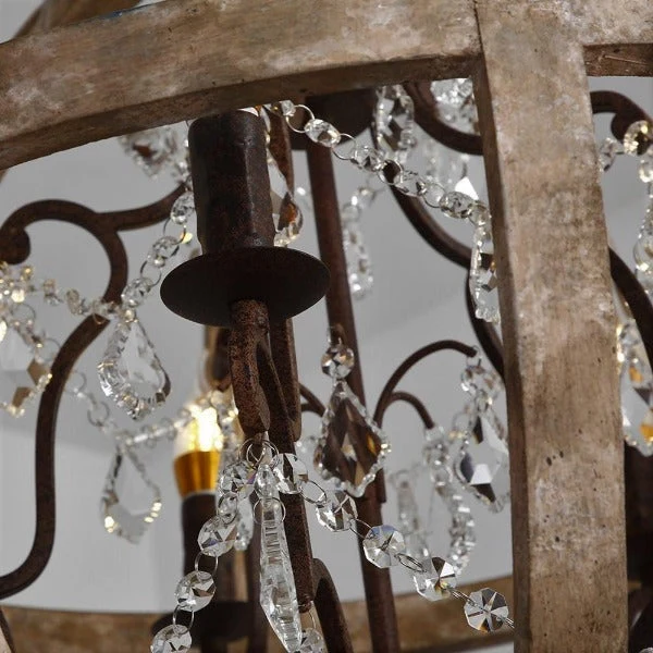 Suspension Industrielle Luxueux Tressage