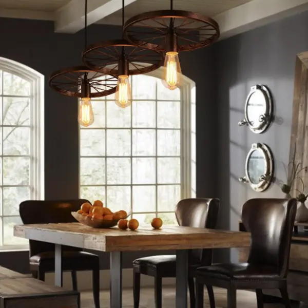 Lustre Industriel Ancien
