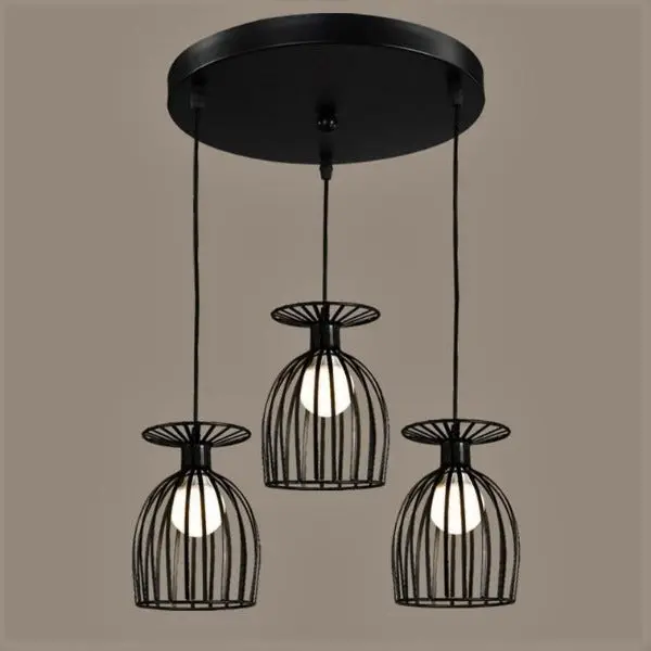 Lustre Industriel En Métal