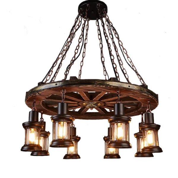 Lustre Industriel Roue