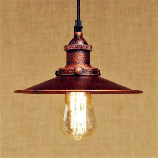 Lustre Style Industriel Vintage