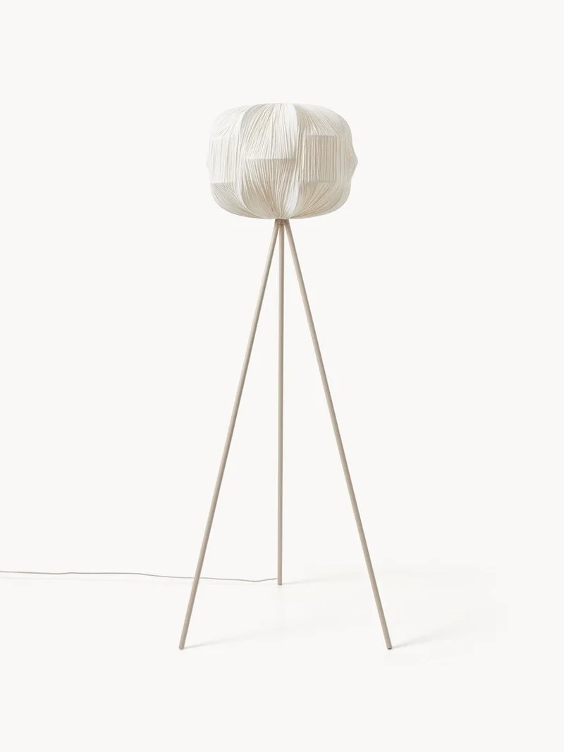 Lampadaire lin salon