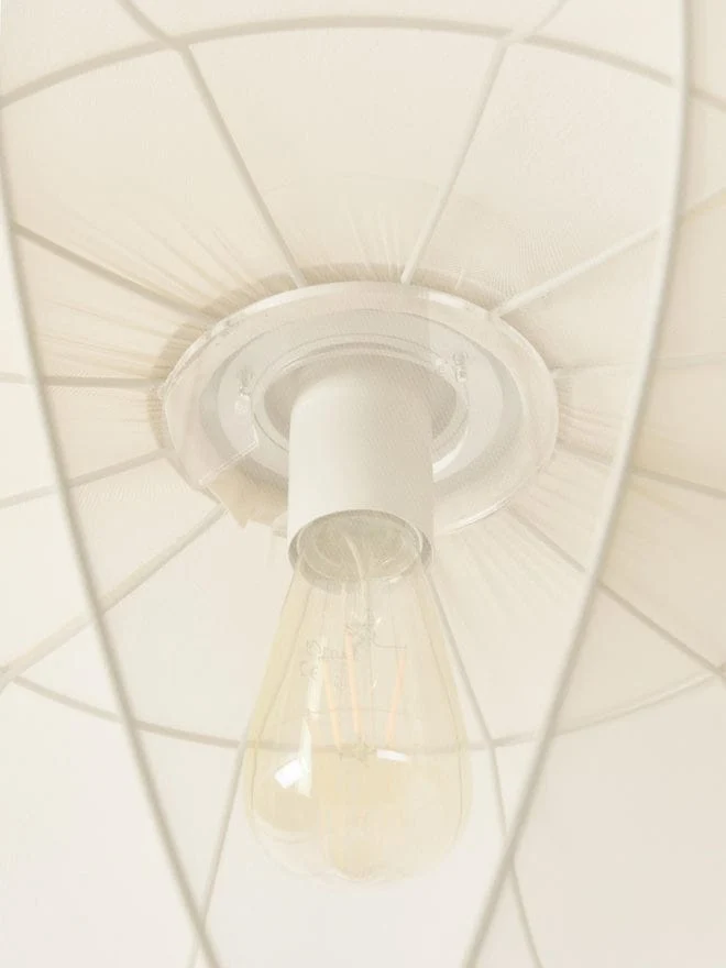 Plafonnier tule pour chambre