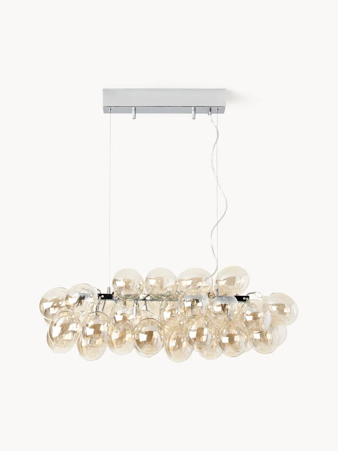 Lustre Salon Bulles Verre