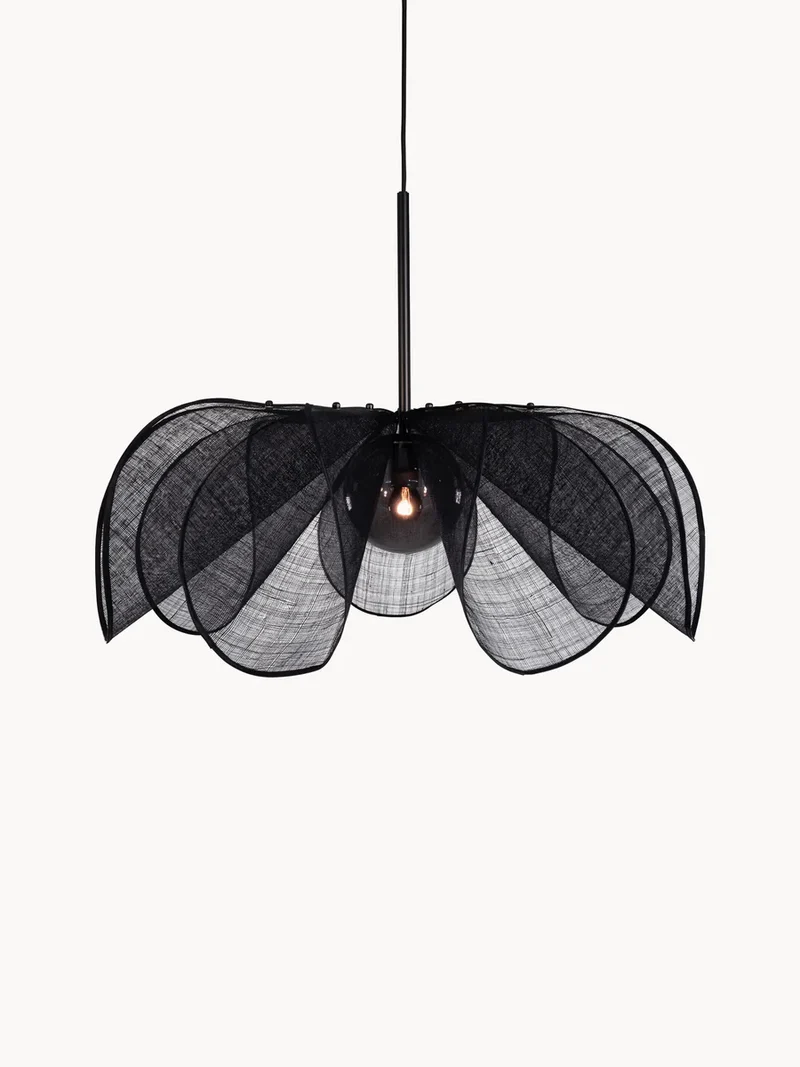 Suspension Luminaire Fibres Bananier