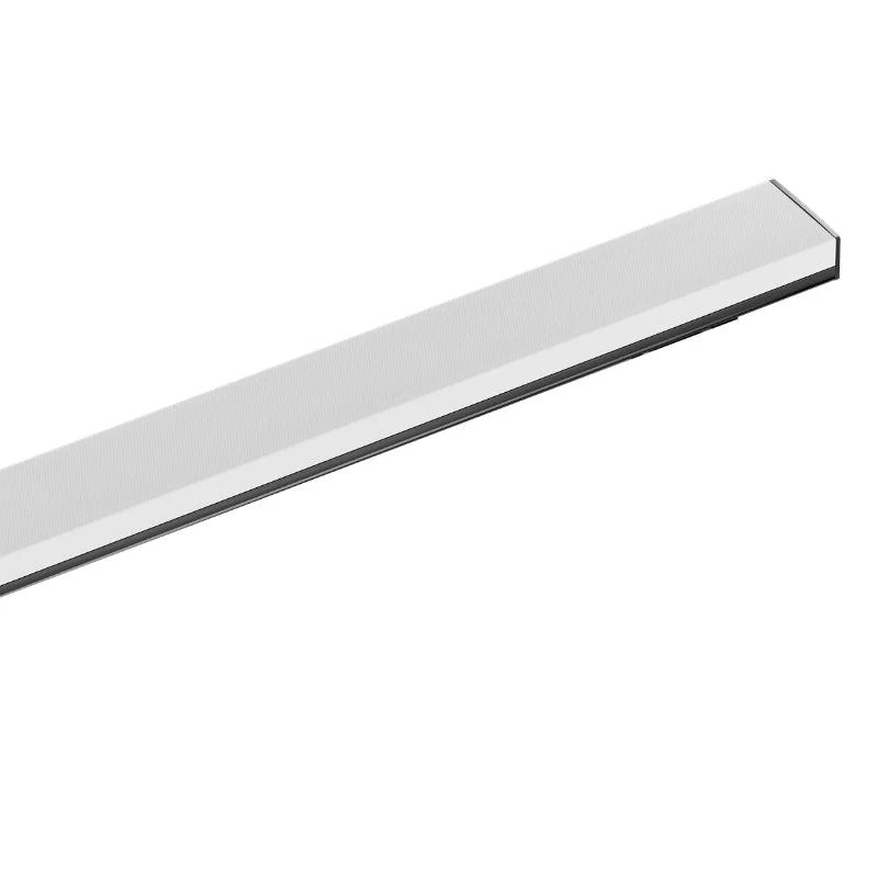 Linéaire sur Rail Triphasé 40-55W Ajustable 120cm 120° CCT Noir - 3000K/4000K/6000K