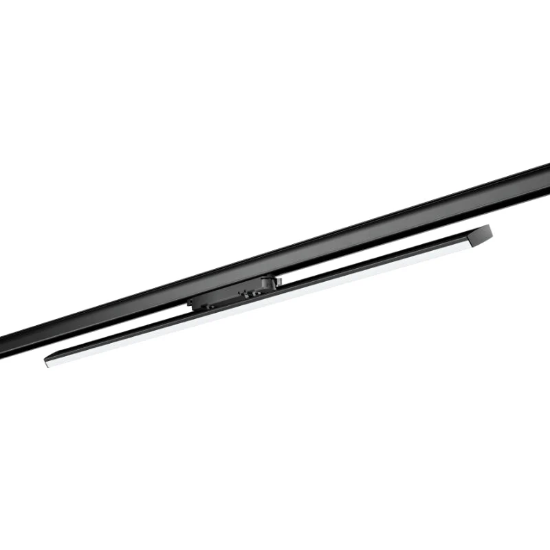 Linéaire sur Rail Monophasé 30W 60cm 120° CCT NOIR - 3000K/4000K/6000K