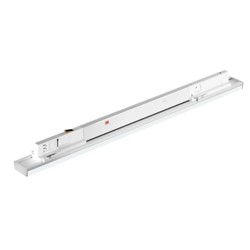 Linéaire sur Rail Triphasé 15-30W Ajustable 60cm 120° CCT Blanc - 3000K/4000K/6000K